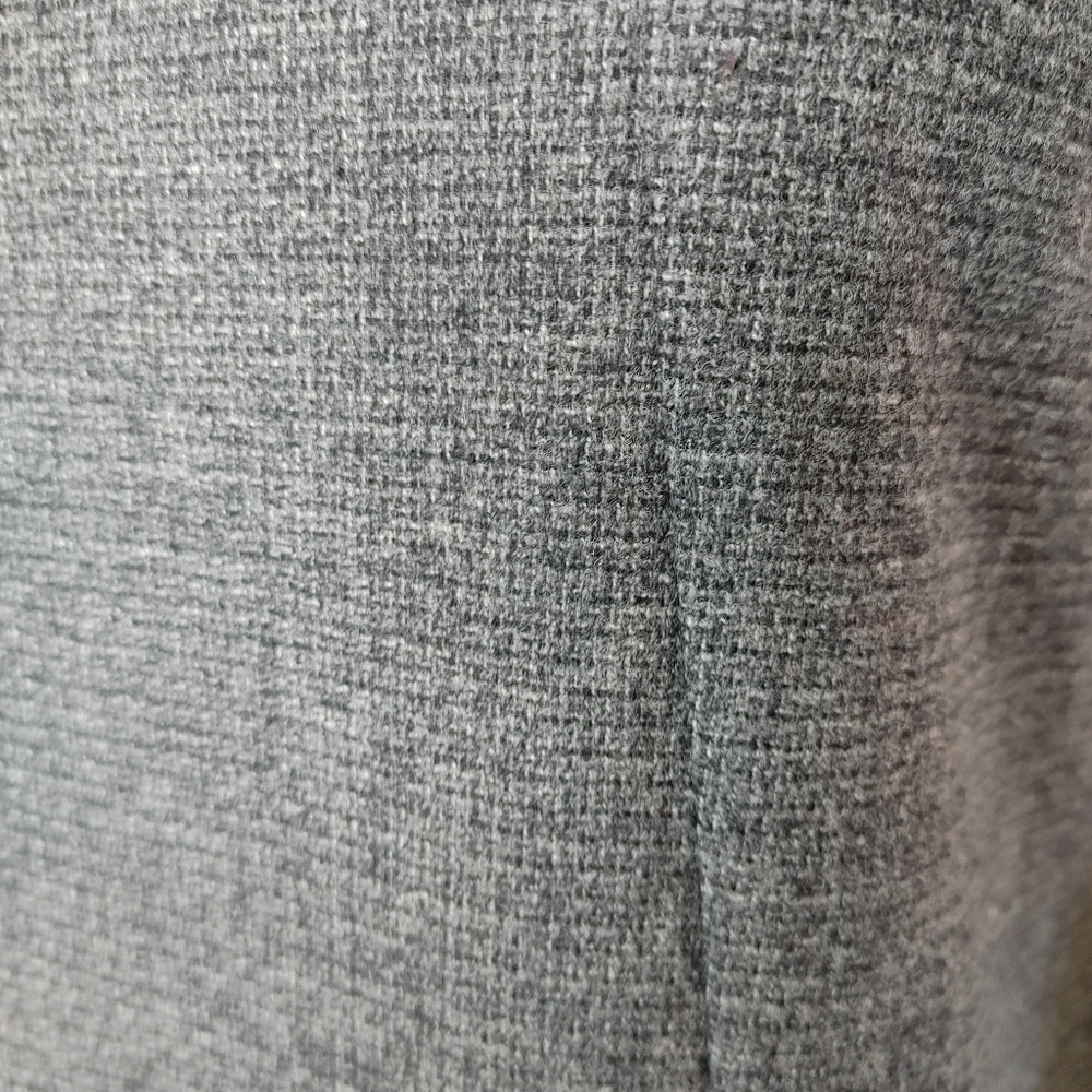 THEORY SALEA VIRGIN WOOL SHEATH DRESS WITH POCKETS, GRAY 6 - Picture 6 of 9